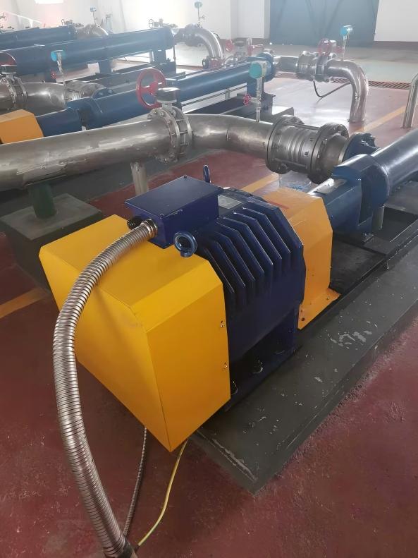 On-site application of direct-drive 3-phase PMSM for pump stations