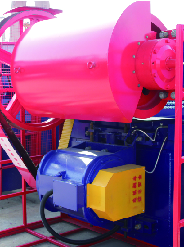 Aplicación en campo del motor síncrono de imanes permanentes de baja velocidad, gran par y variador de frecuencia